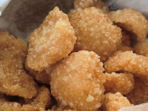 簡単おやつ★ごはんおかき